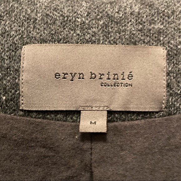 ERYN BRINIÉ wool blend cropped jacket, size M - Picture 9 of 9